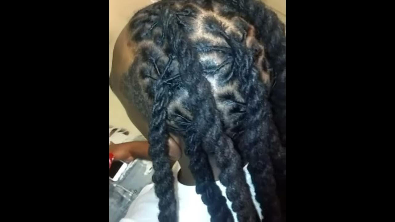 Loc Retwist w/ Jumbo Rope Twists YouTube