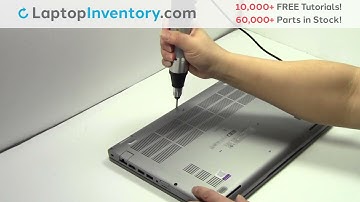How to replace Laptop Memory Dell Latitude 5410. Fix, Install, Repair 3400 7410 V5H1J