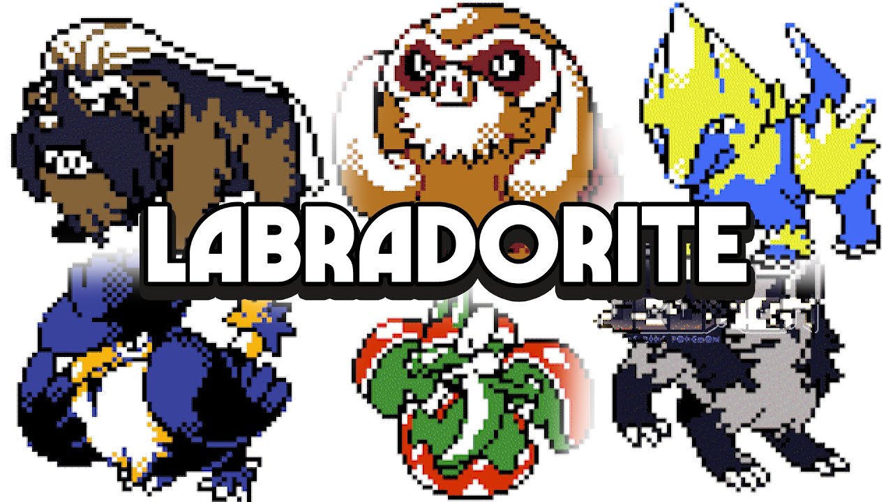 Pokemon Labradorite - GBC ROM Hack, эволюция без обмена, тип «фея», новые покемоны, расширенное р...
