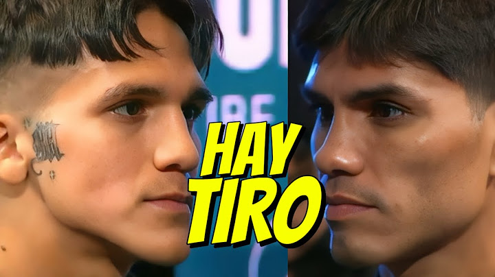 ‼️BAM RODRÍGUEZ VS PEDRO GUEVARA, TIRO CANTADO POR EL MAZATLECO 🇲🇽