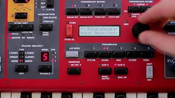 Matt Cossey Tutorial Series: Nord Stage 2 EX - Customizing your B3 sound