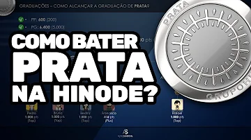 O que eu preciso para bater Prata na Hinode?