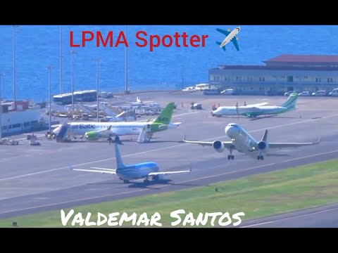 Madeira Airport Live Action LPMA Spotter ✈️ 25/07/2025