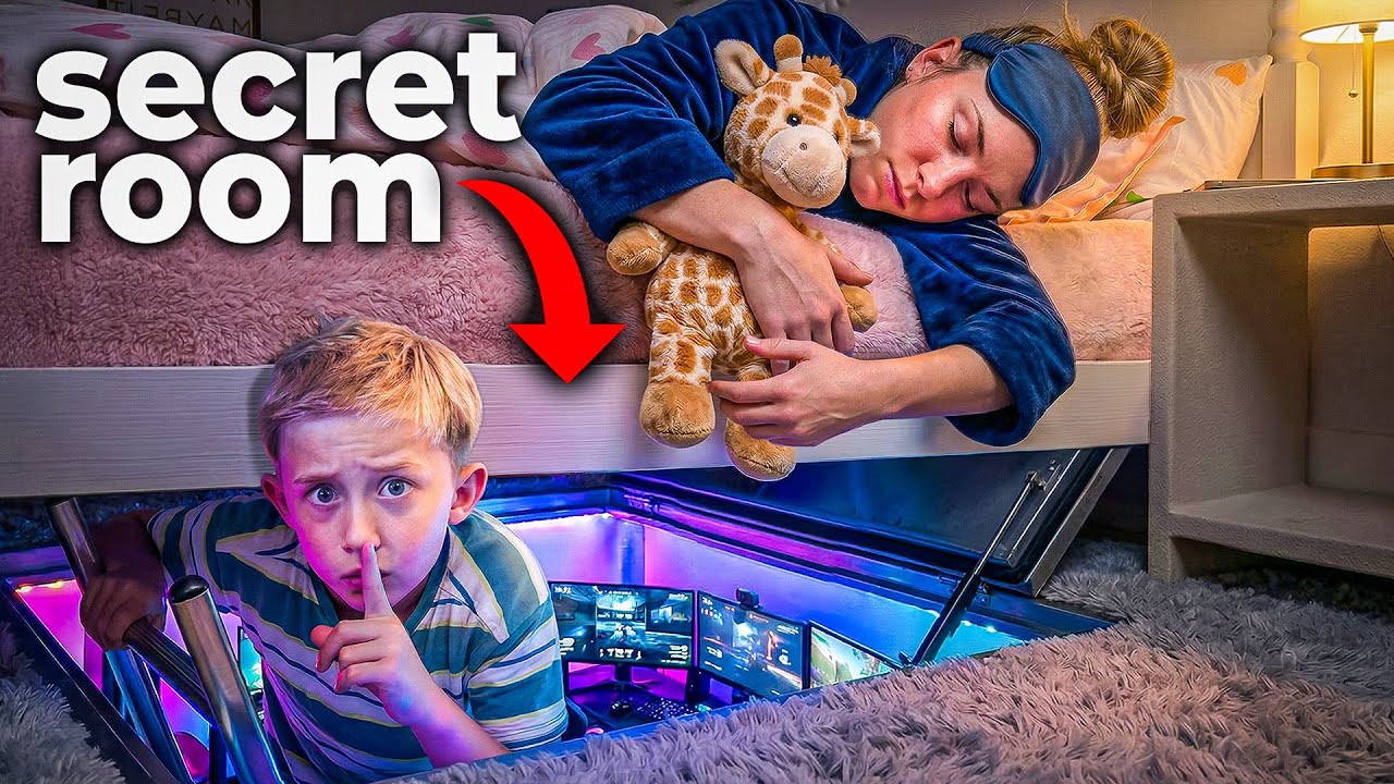 Our Kids Secretly Lived In our Bedroom!
