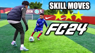 LEARNING 3 STAR FC24 SKILL MOVES IN REAL LIFE ft Tekkerz Kid by ThiaGoat 27,237 views 4 months ago 5 minutes, 10 seconds