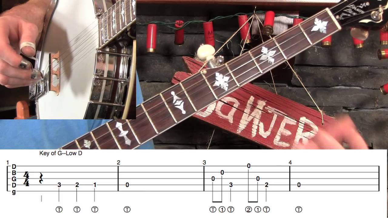 24 Different Banjo Kickoffs in G, C & D!