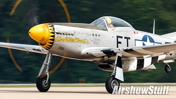 Warbird/Military Arrivals/Departures - Monday Part 1 - EAA AirVenture Oshkosh 2024