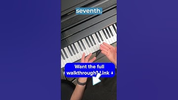 The "6th Note Trick" for Figuring Out Any Relative Minor Scale! #shorts #pianotutorial