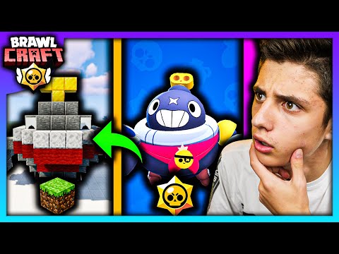 BUDOWANIE Brawl Stars w Minecraft z YouTuberami na czas | Kremol