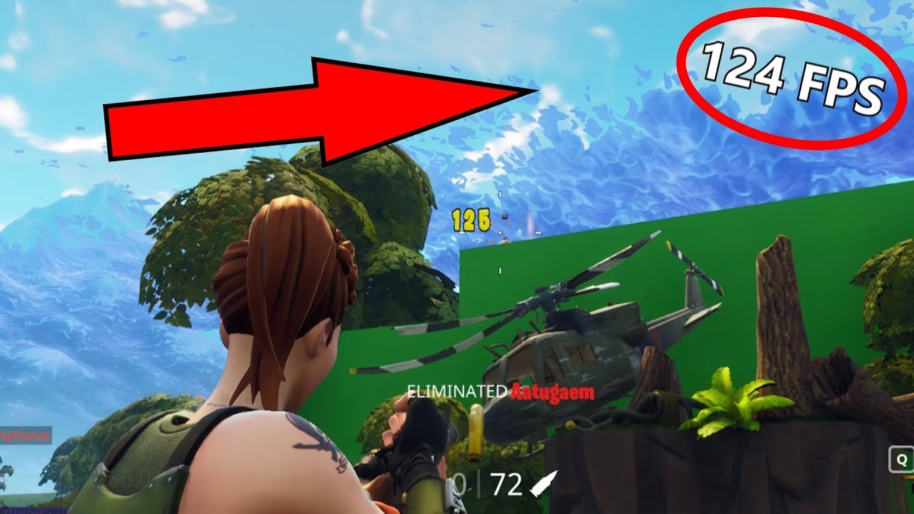 How To Show The Fps Counter In Fortnite Youtube