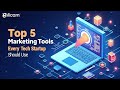 5 Marketing Tools Every Tech Startup Must Use in 2025" | @DigitalGrowthHubUKS |