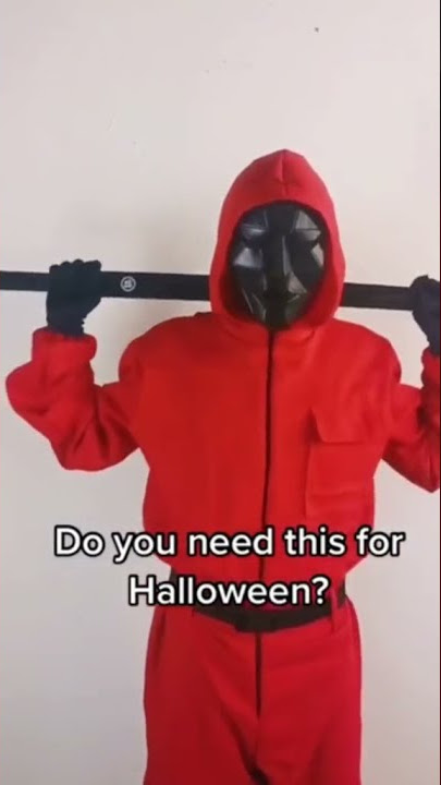 Squid Game Shop | Red Jumsuit Costume | Halloween Costumes 2021