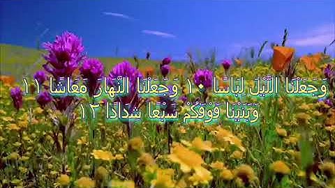 دحيم الحماد تلاوة من سورة النبأ ١٤٣٥هـ