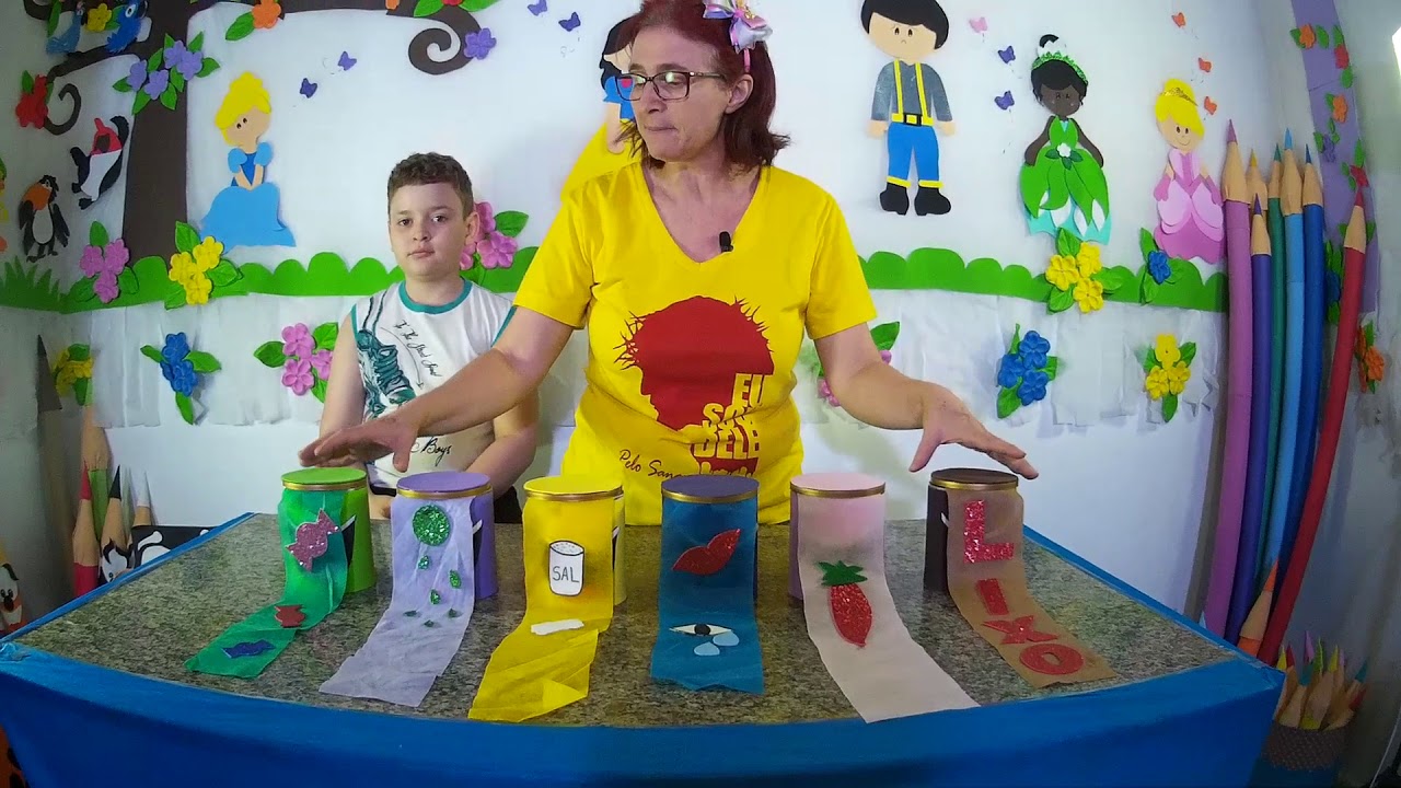 Dinâmica Cuidado com que sai da boca