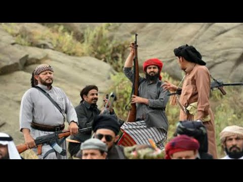 قبيلة فيفاء ترابط على حدود السعودية سلاح القبايل المذيع يسال ويرد عليه شيبانا معودينا من اول