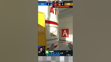POV MAIDEN 1 VS 3 CLUCH ON NUKE #shorts #cs2