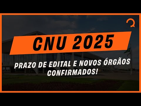 URGENTE! CNU 2025