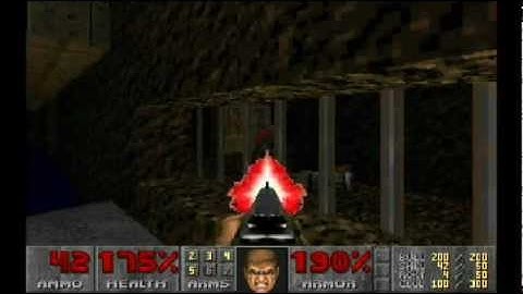 Doom 2 - (PC) - Map 05 (The Waste Tunnels) 100% Secrets