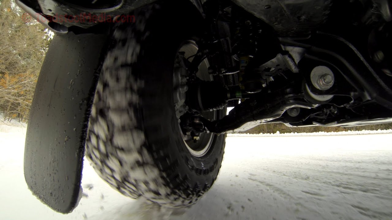 Toyota TRD Off Road in the Snow YouTube