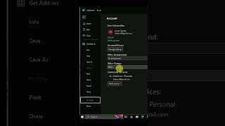 Dark Mode in Excel amharic #excel #amharic #lifeisbutadream