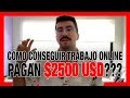 Como conseguir trabajo REMOTO 🚨  (PAGAN EN DOLARES!!)