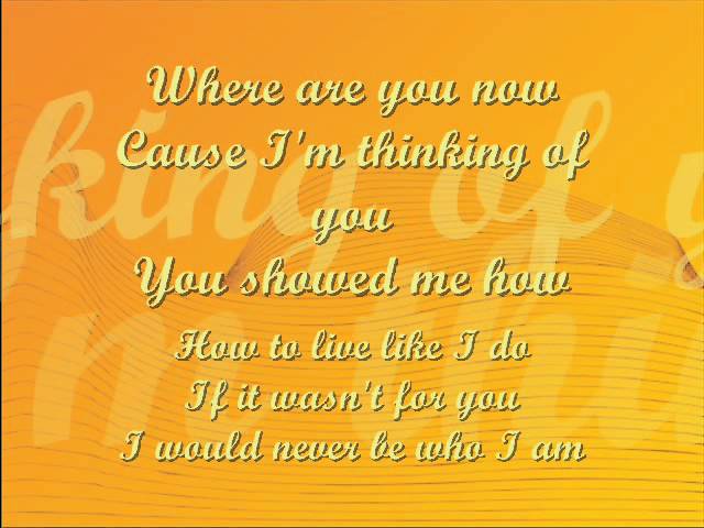 Honor Society - Where Are You Now (Lyrics in Screen)