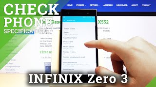 How to Check Phone Specification in INFINIX Zero 3 – Find Device’s Info screenshot 2