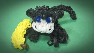 Rainbow Loom MONKEY Charm (DIY Mommy Animals) Design / Tutorial