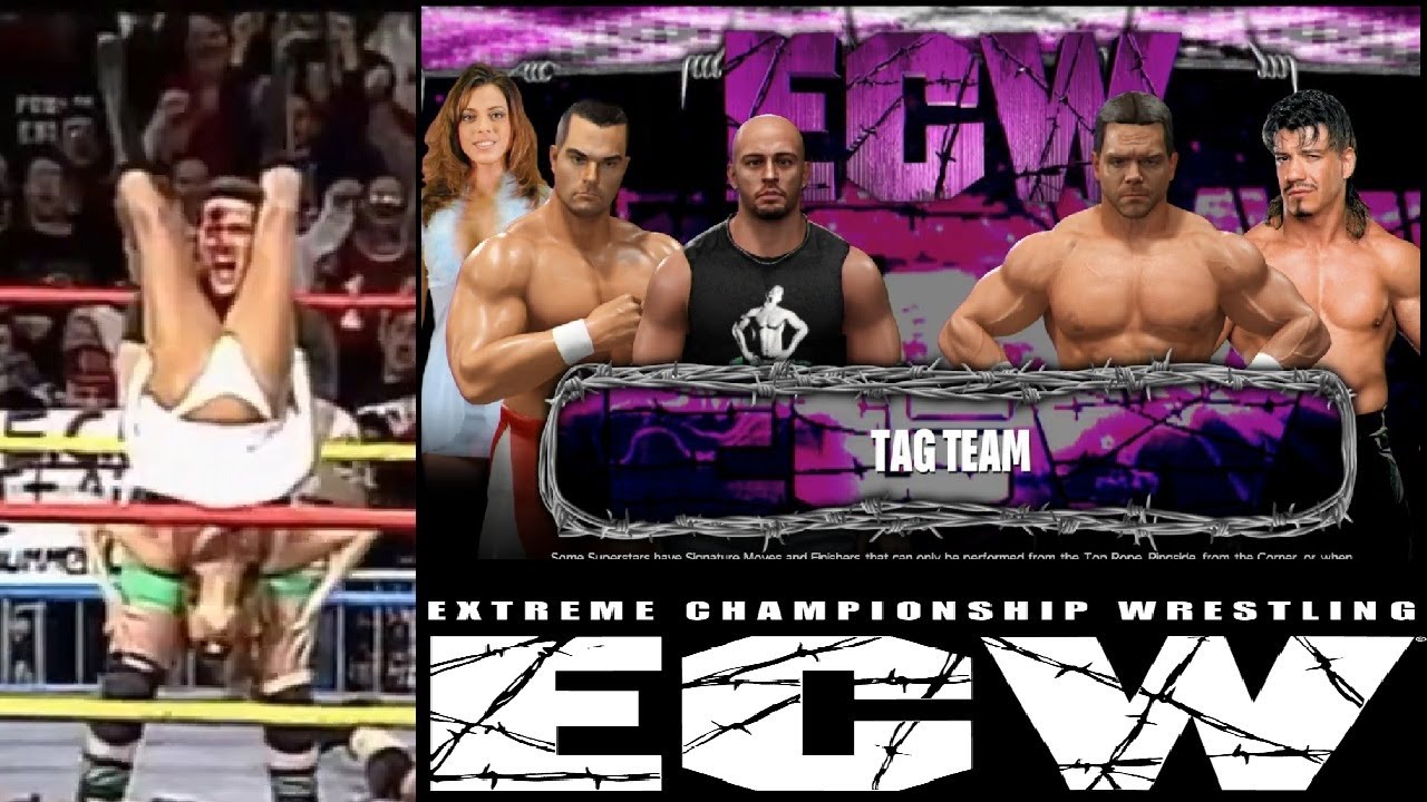 ECW | Impact Players vs. Chris Benoit & Eddie Guerrero