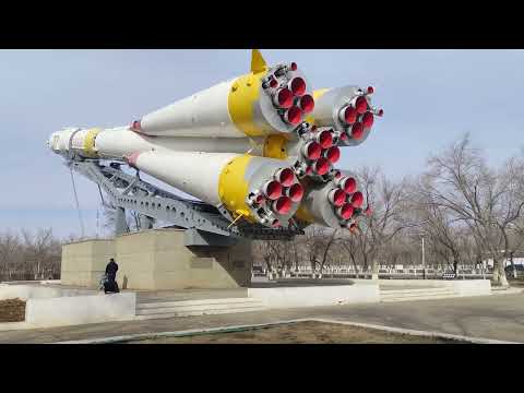 Город Байконур (Ленинск)! Весна 2022 г! Небольшая прогулка по Городу! ТОРШИН VLOG !