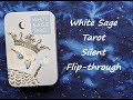 White sage tarot tin  silent flipthrough