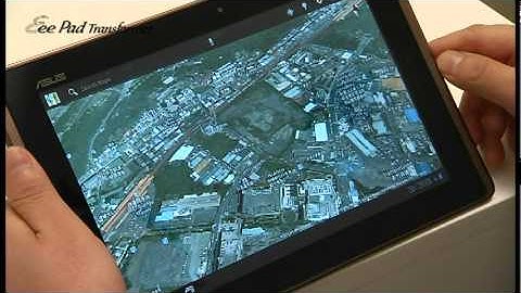 Notebook ASUS eeepad transformer fonction Google Maps + GPS