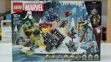 LEGO Marvel Super Heroes 76291 The Avengers Assemble: Age of Ultron - LEGO Speed Build Review