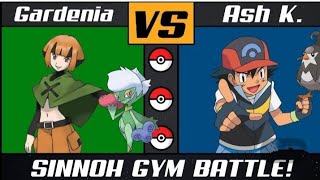 Ash vs Gardenia - 2nd Sinnoh Gym Battle | Pokemon AMV Episodes#mrcartoonover