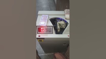 Bundle note counting machine ft. Scorpio Entry #shorts