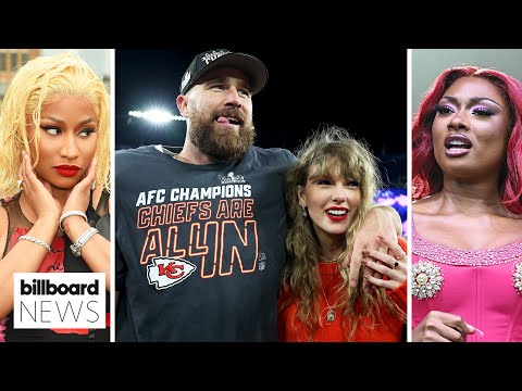 Megan The Stallion vs. Nicki Minaj Update, Taylor Swift at AFC Championship & More | Billboard News
