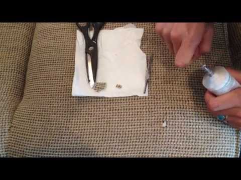 How to Patch a Hole in Woven Fabric - Easy Fabric Repair