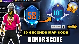 HOW TO INCREASE HONOR SCORE IN FREEFIRE TIPS IN TAMIL 2024 | GLTG GAMING |