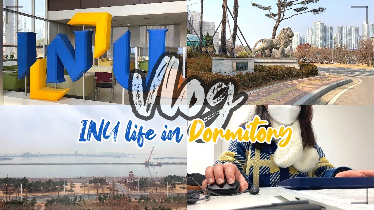 인천대학교 3기숙사생의 하루 일상 Daily life of Incheon National University Student in Domitory[바다뷰 기숙사/어학활동/창업동아리]