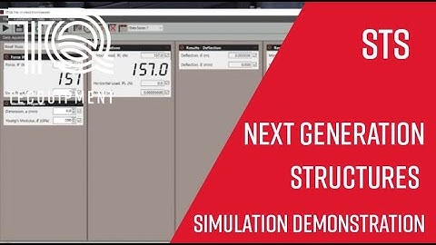 Simulation with VDAS for STS Next Generation Structures Range - TecQuipment