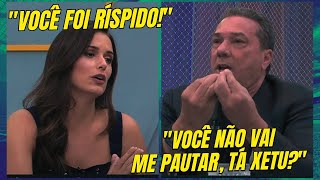 FALTOU POSTURA? LUXA DISCUTE AO VIVO COM LIVIA NEPOMUCENO NO PROGRAMA DO NETO image