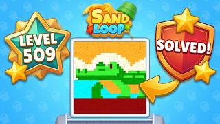 🏖️ Sand Loop - Level 509 Walkthrough & Solution | Voodoo Puzzle Game 🧠📱