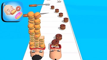 Chewing Run ​- All Levels Gameplay Android,ios (Levels 18-19)