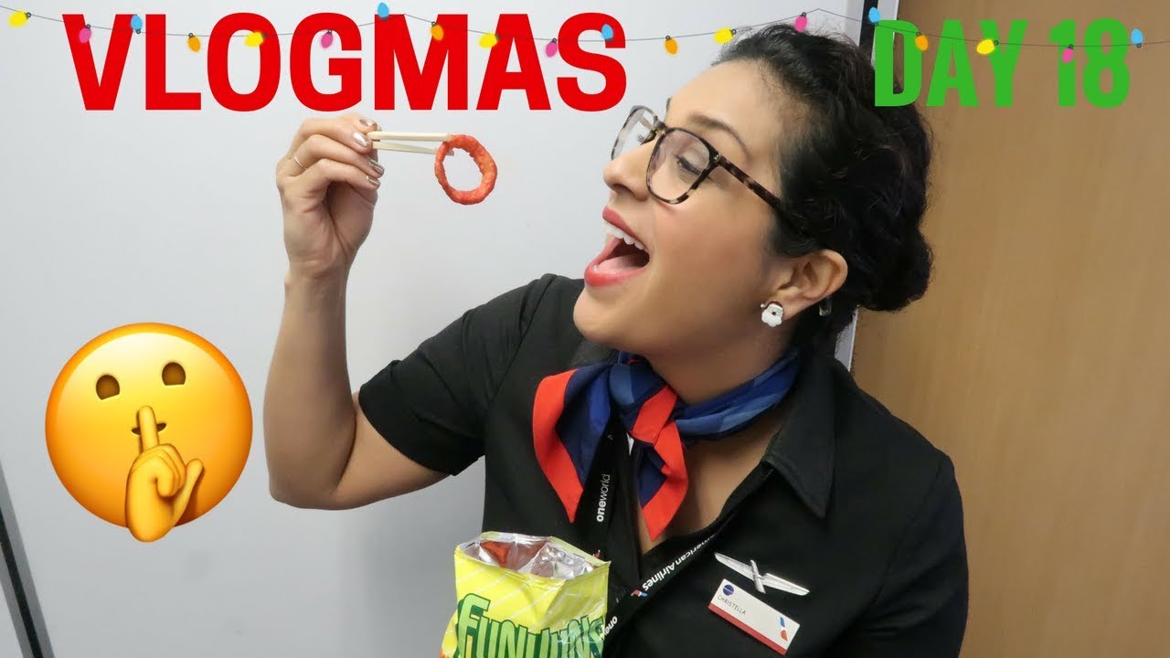 VLOGMAS DAY 18, 2017  |  Best Kept Secret 🤭  |  Flight Attendant Life