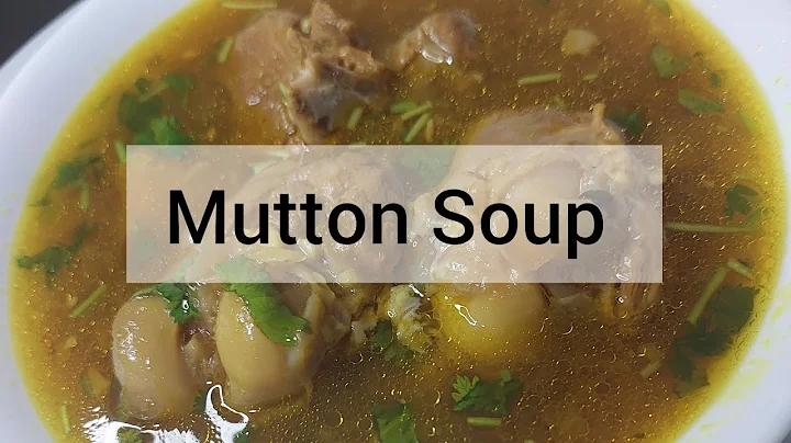 Mutton Soup healthy Soup recipe by @Tastyfoods_101 #cooking #youtube #video - DayDayNews