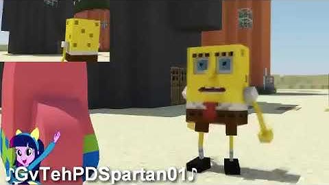 [REUPLOAD] [Sparta Collab] Spongebob in Minecraft - We