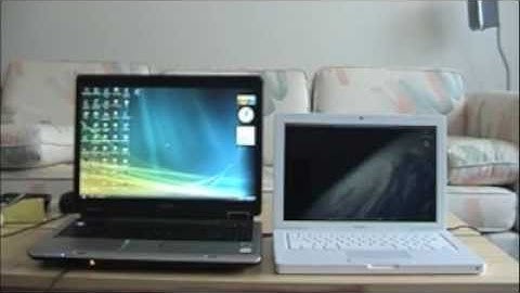 OS X vs Windows Vista Boot Up & Shut Down
