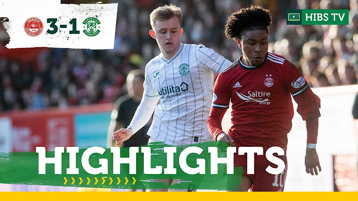 Aberdeen 3 Hibernian 1 | Highlights | cinch Premiership
