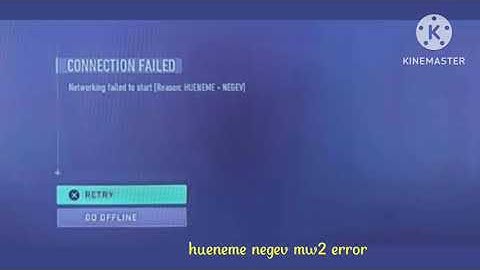 Fix the Hueneme Concord Error in Modern Warfare 2 | HUENEME CONCORD Error Code | Networking offline