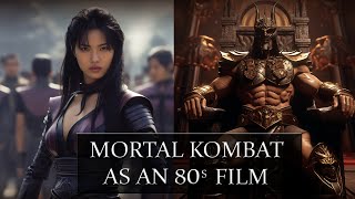 Mortal Kombat 1 as an 80s Dark Fantasy compilation video  #80s #mortalkombat1 #capcut3dzoom #mk1